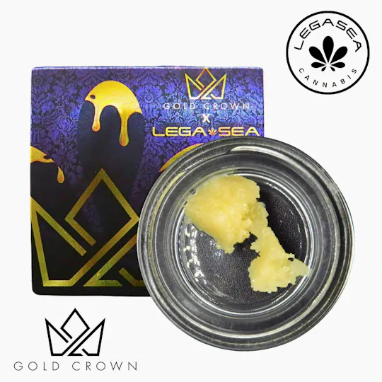 Gold Crown - Gold Crown x LegaSea Farms | Pink Runtz | Badder | 1g - 1