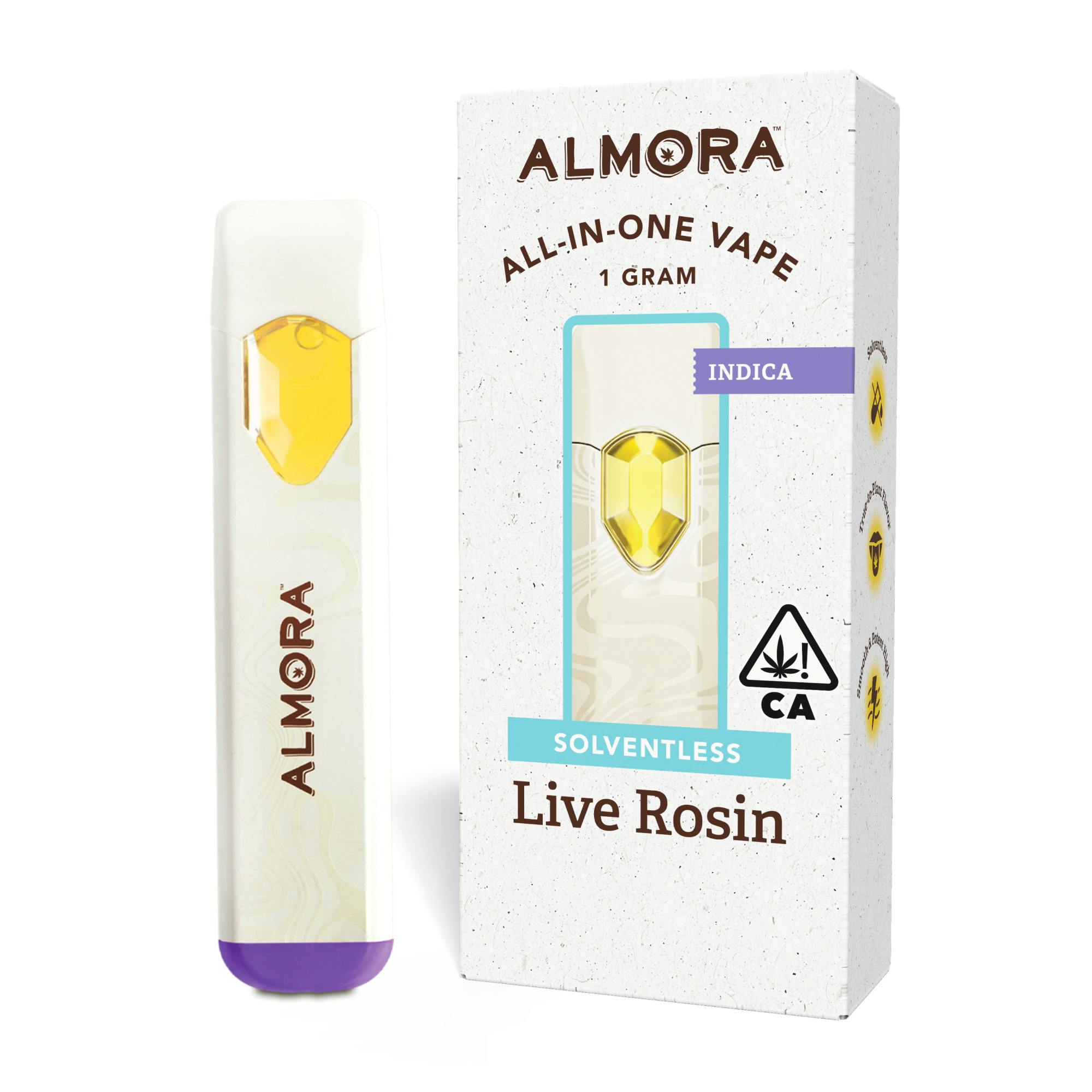 Almora - Solventless Live Rosin Skywalker OG AIO 1g - 1