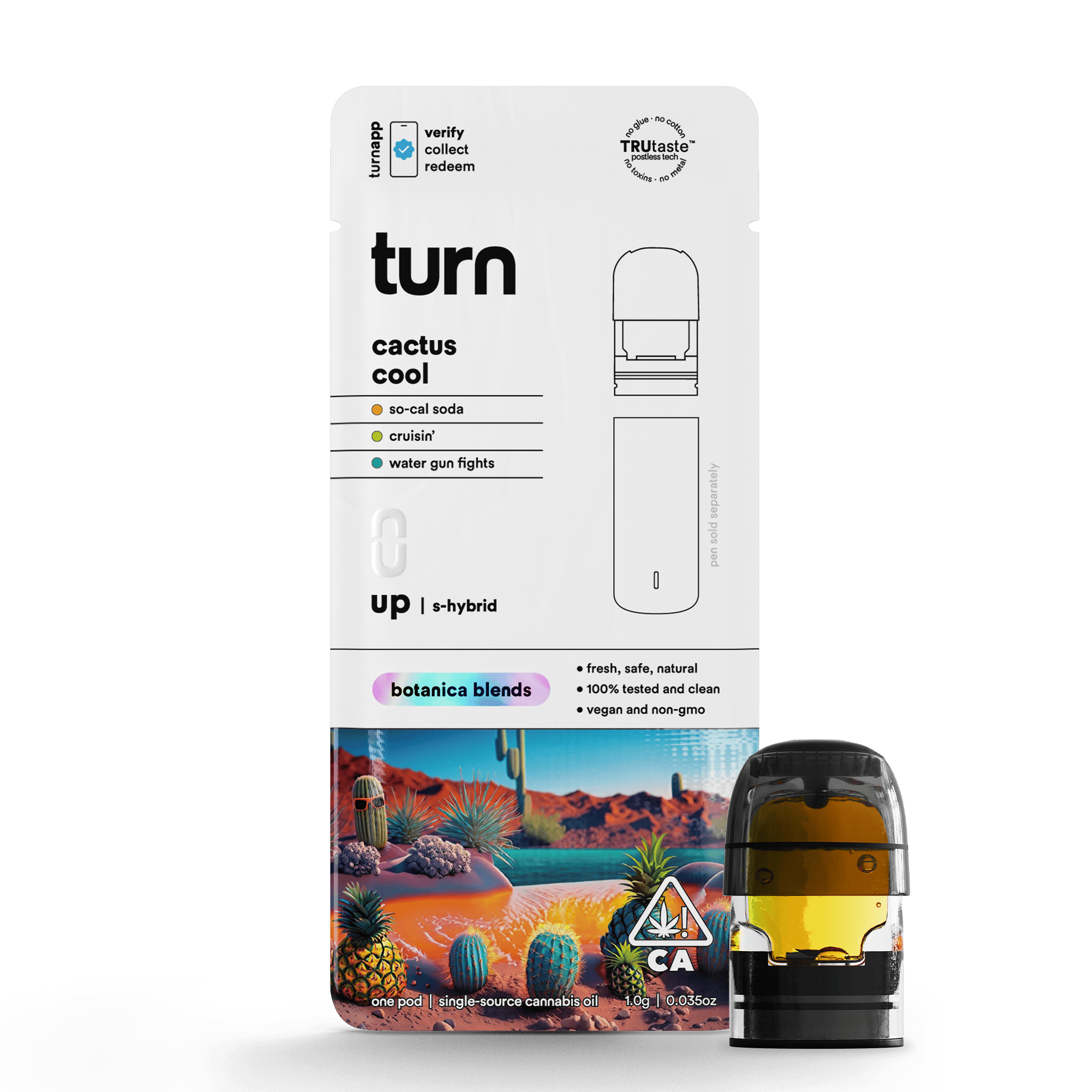 turn - Cactus Cool | Botanica Blends | Sativa-Hybrid - 1