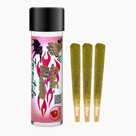 Cali-Blaze - Cali-Blaze | Strawberry | Tarantula Infused Joints | 1g each | 3pk - 1