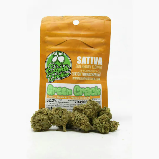 Eighth Brother - Eighth Brother | Green Crack | Flower | 3.54g - 1