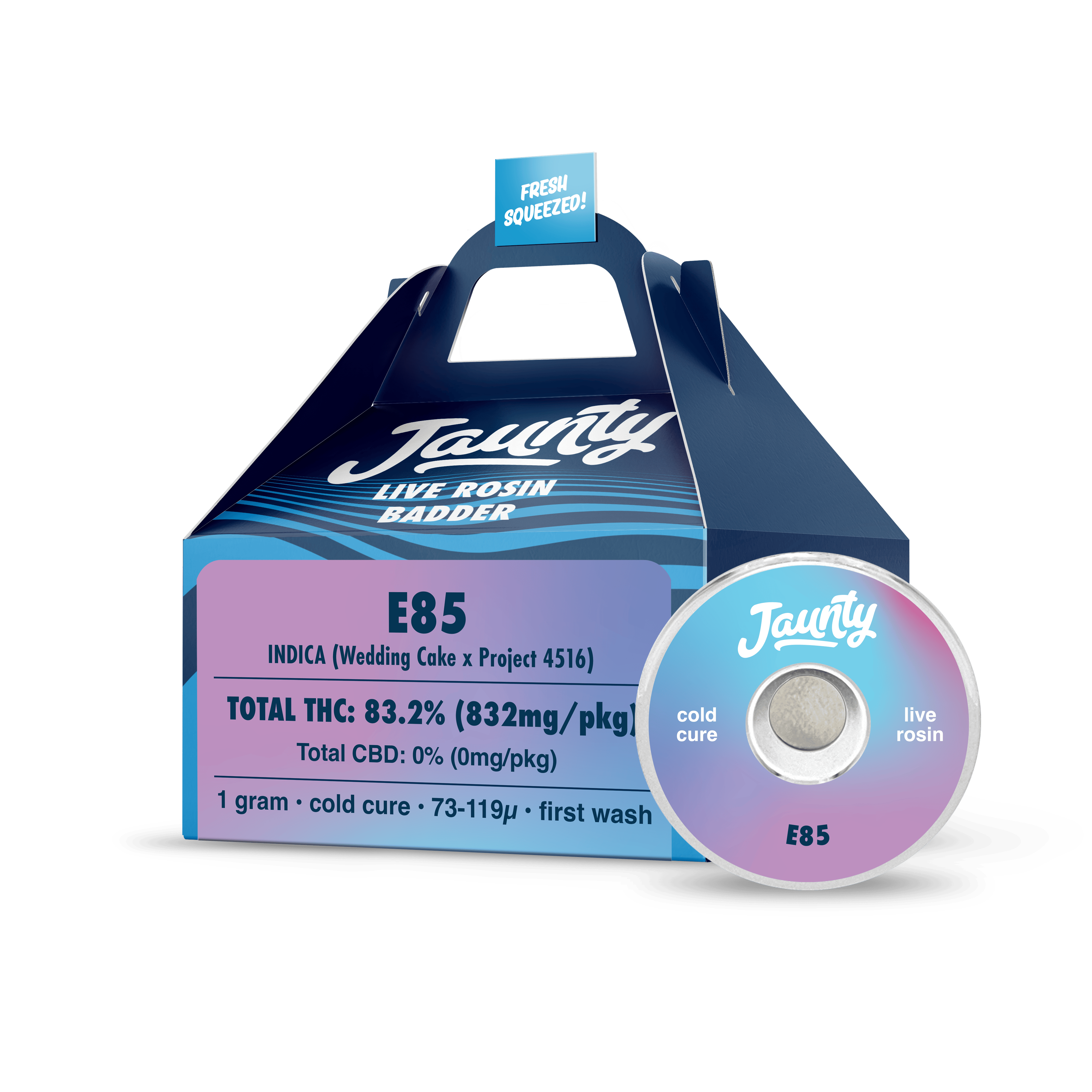Jaunty - E85 | Live Rosin | 1g - 1