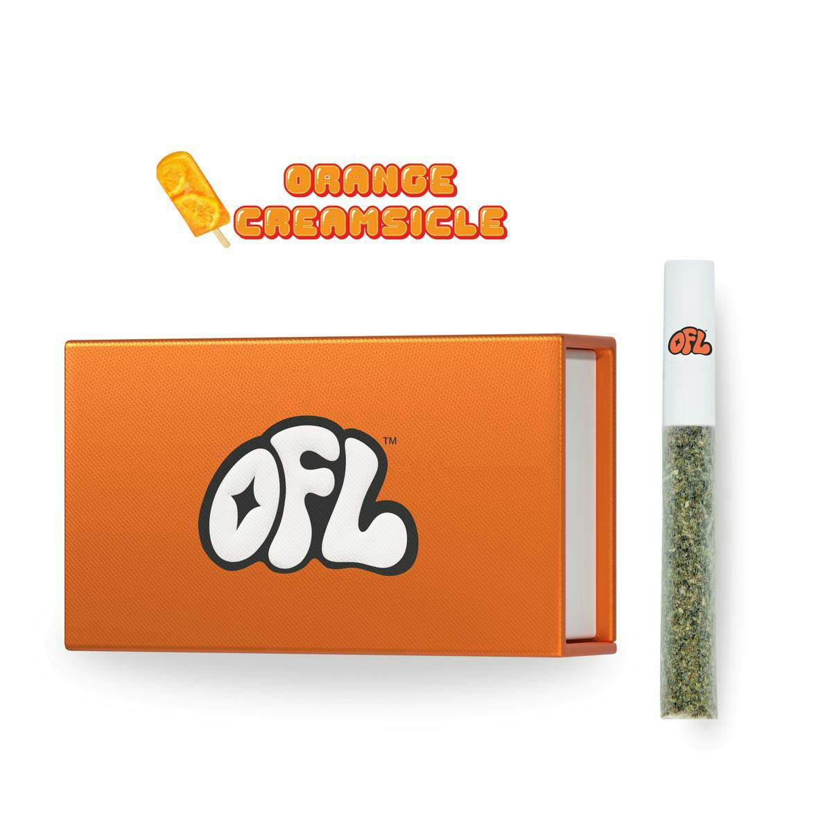 Oakfruitland (OFL) - Orange Creamsicle | Joints | 0.7g each | 5pk - 1