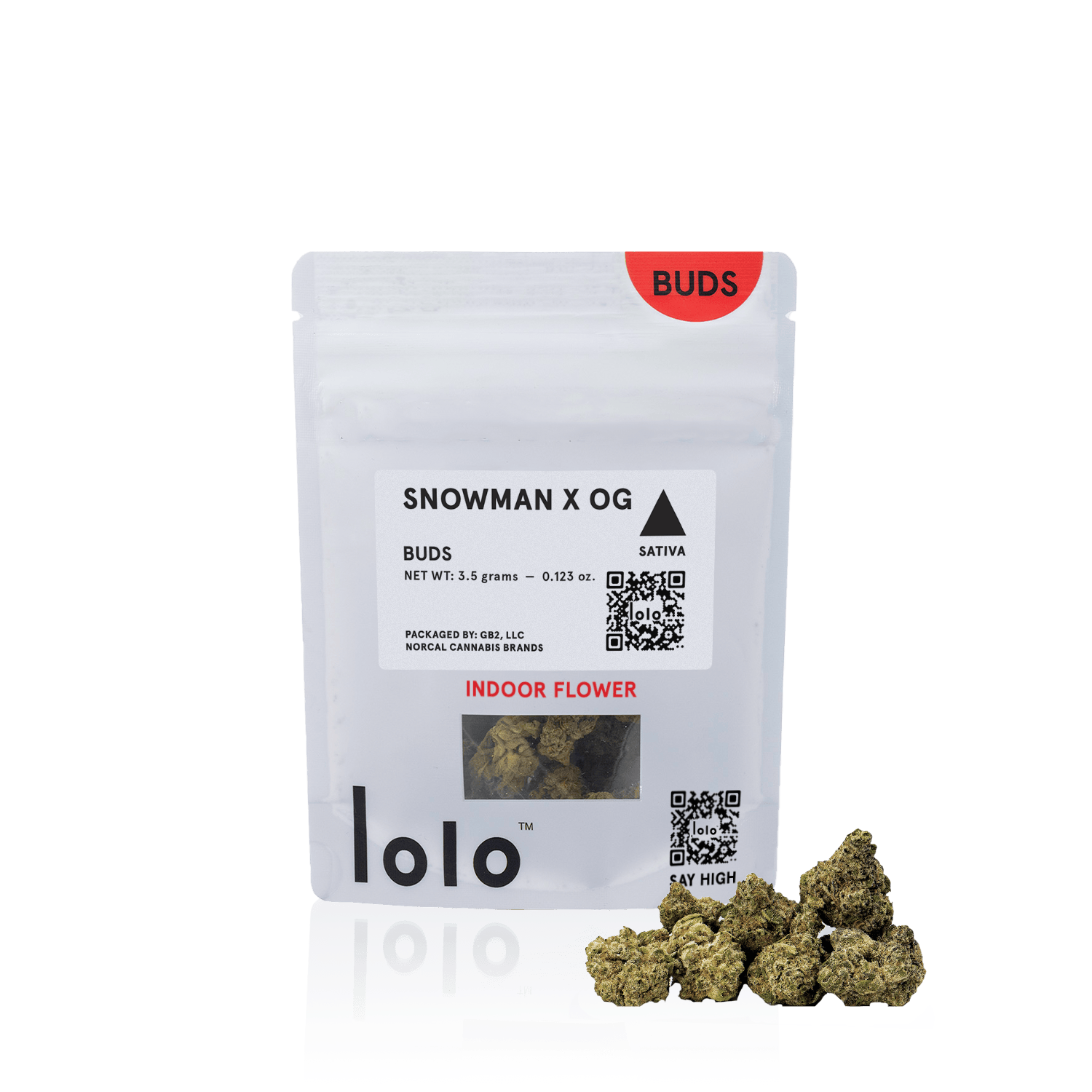 lolo - Snowman + OG | Indoor Buds | 3.5g - 1