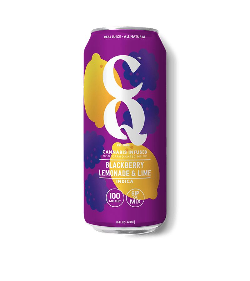 CQ Drinks - BLACKBERRY LEMONADE & LIME (Indica) - 1