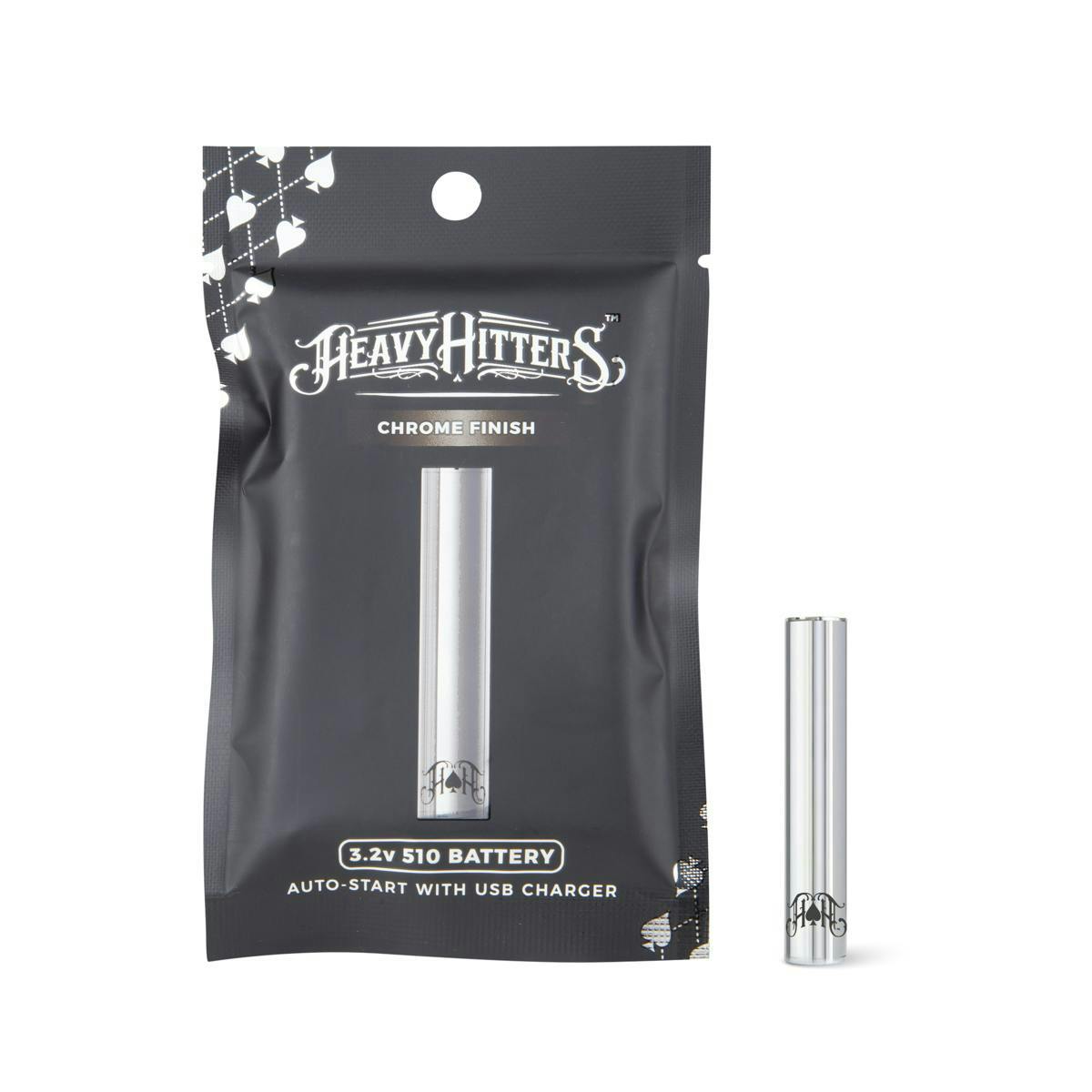 Heavy Hitters - Chrome | 510 Auto Start Battery | Pull - 1