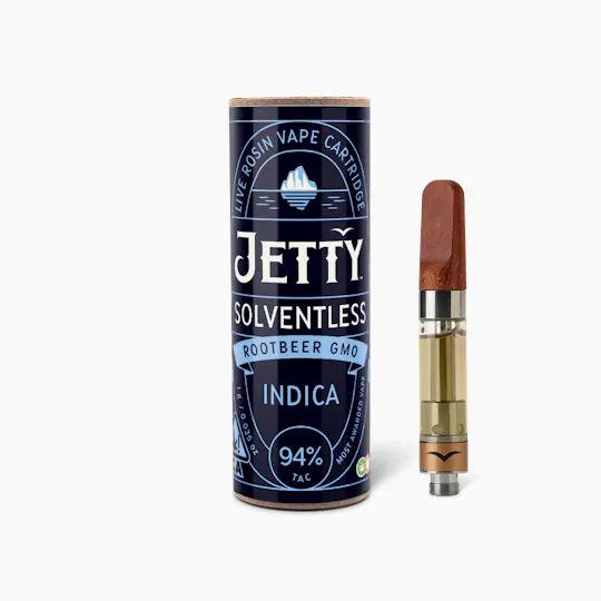 Jetty Extracts - Rootbeer GMO | Live Rosin Cartridge | 1g - 1