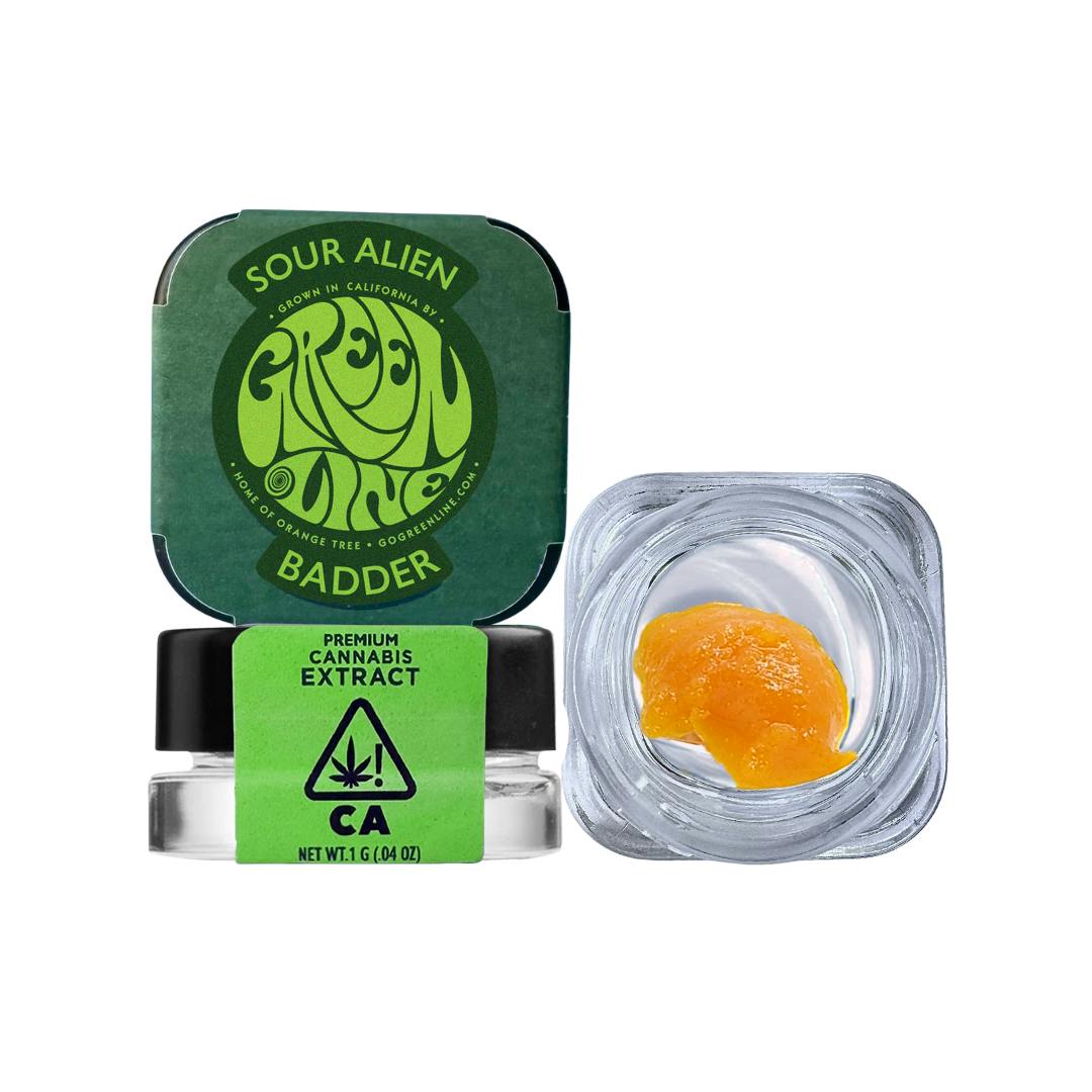 Greenline - Sour Alien - Badder - Extract - Sativa - 1g - 1
