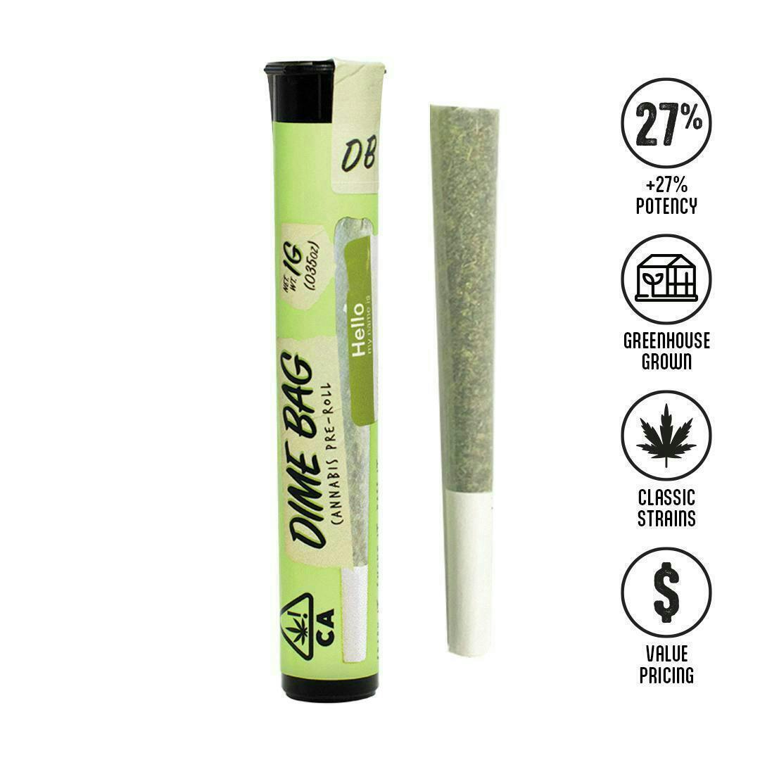 Dime Bag - Afghan Diesel | Joint | 1g - 1