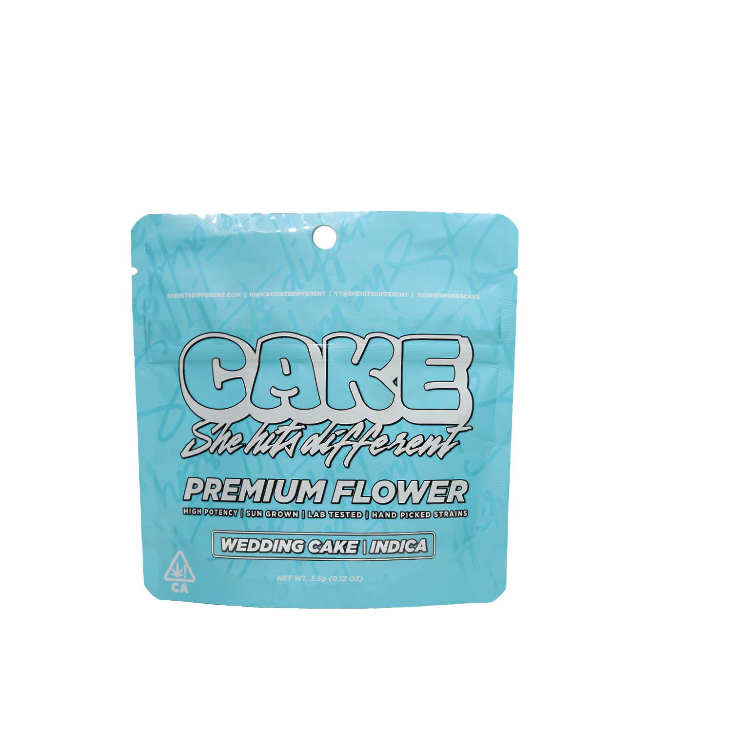 CAKE she hits different - Wedding Cake | Big Buds | 3.5g - 1