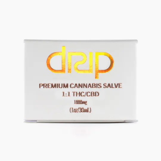 Drip - Salve 1oz - 1:1 THC CBD - 1000mg - 1