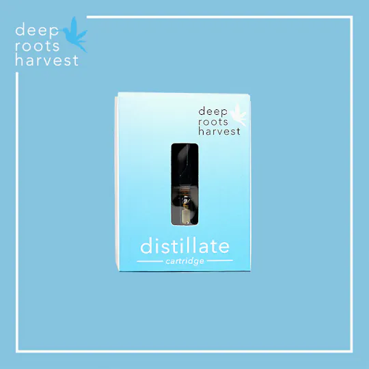 Deep Roots Harvest Distillate - Sunset Sherbert .5g Vape Cartridge - 1