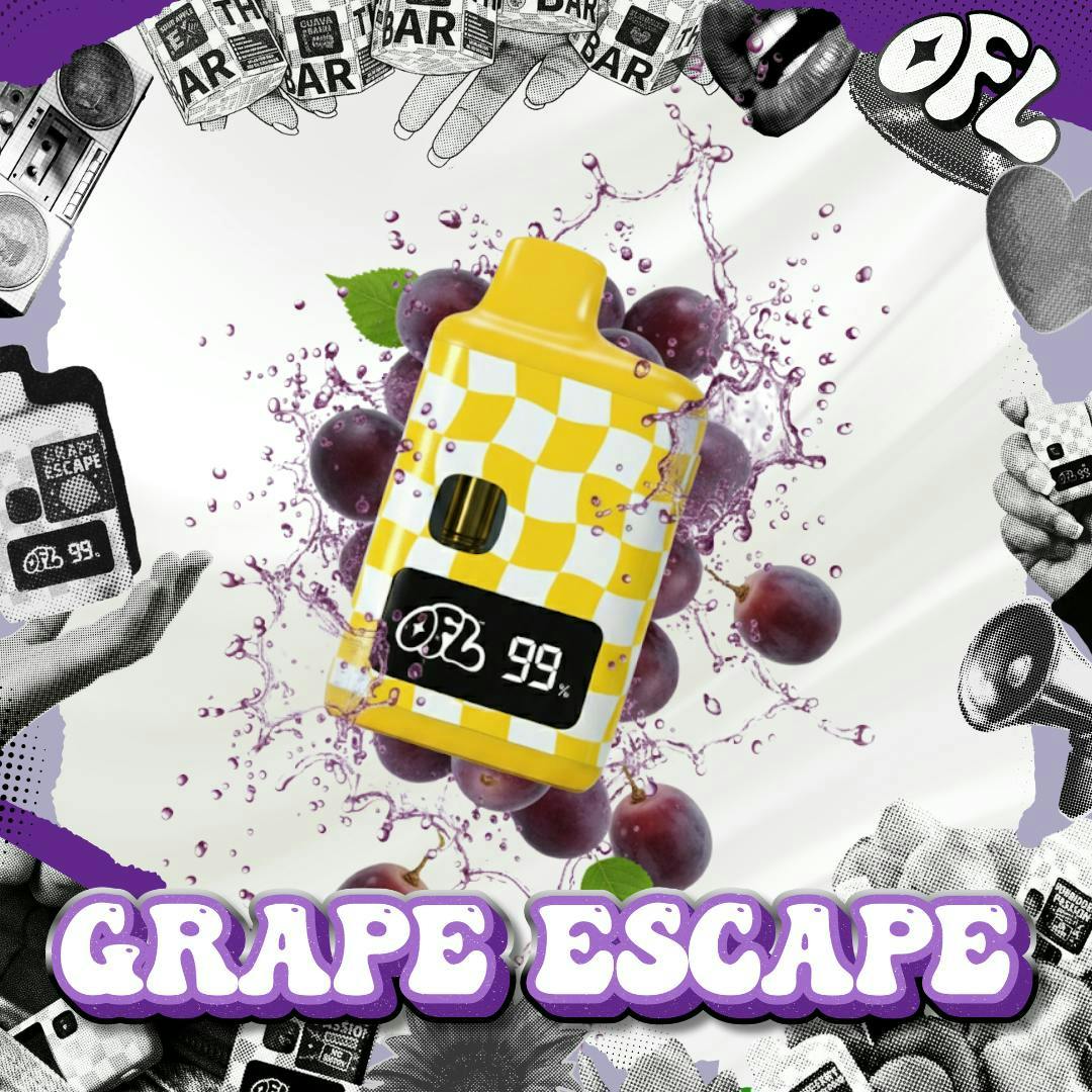 Oakfruitland (OFL) - Magicterp Series | Grape Escape | Cured Resin Disposable | 1g - 1