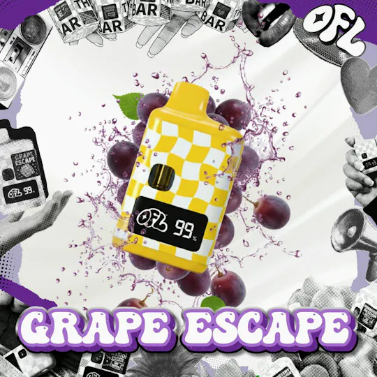 Oakfruitland (OFL) - Magicterp Series | Grape Escape | Cured Resin Disposable | 1g - 1