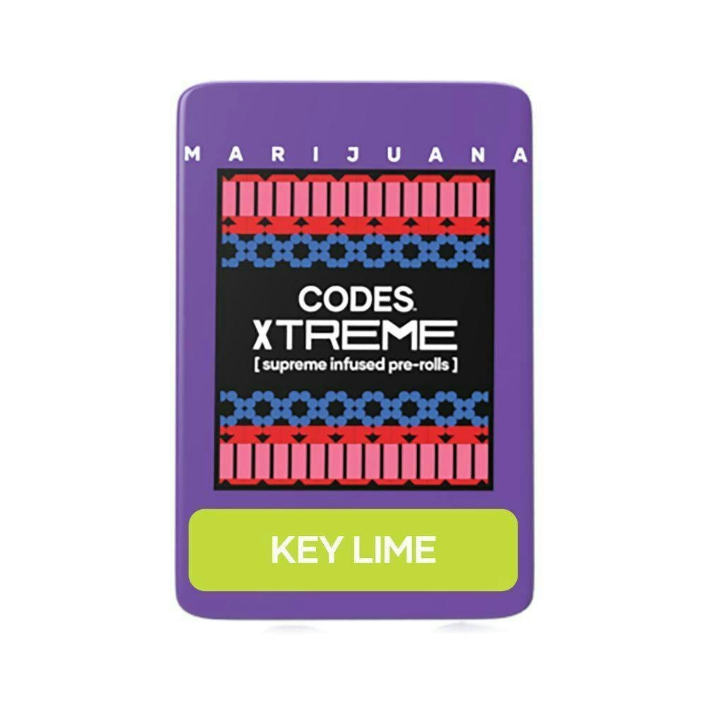 Codes - Key Lime x KC OG | Xtreme Infused Minis | 0.7g each | 3pk - 1