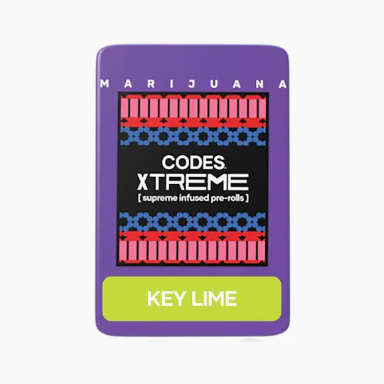 Codes - Key Lime x Ain't One | Xtreme Infused Minis | 0.7g each | 3pk - 1