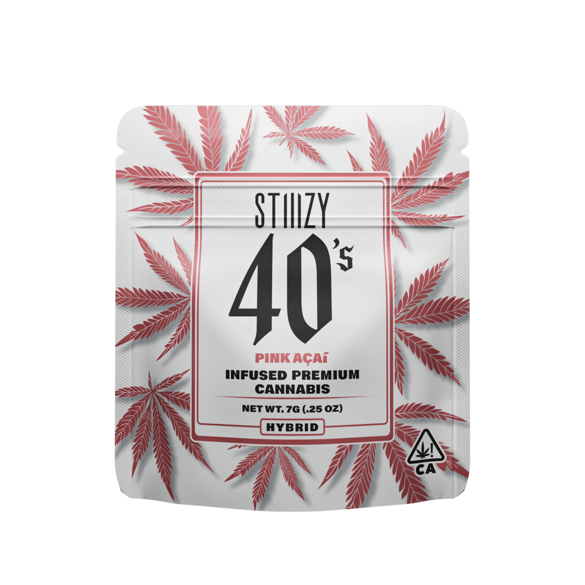 STIIIZY - - PINK ACAI - 7G 40's Infused Flower - 1