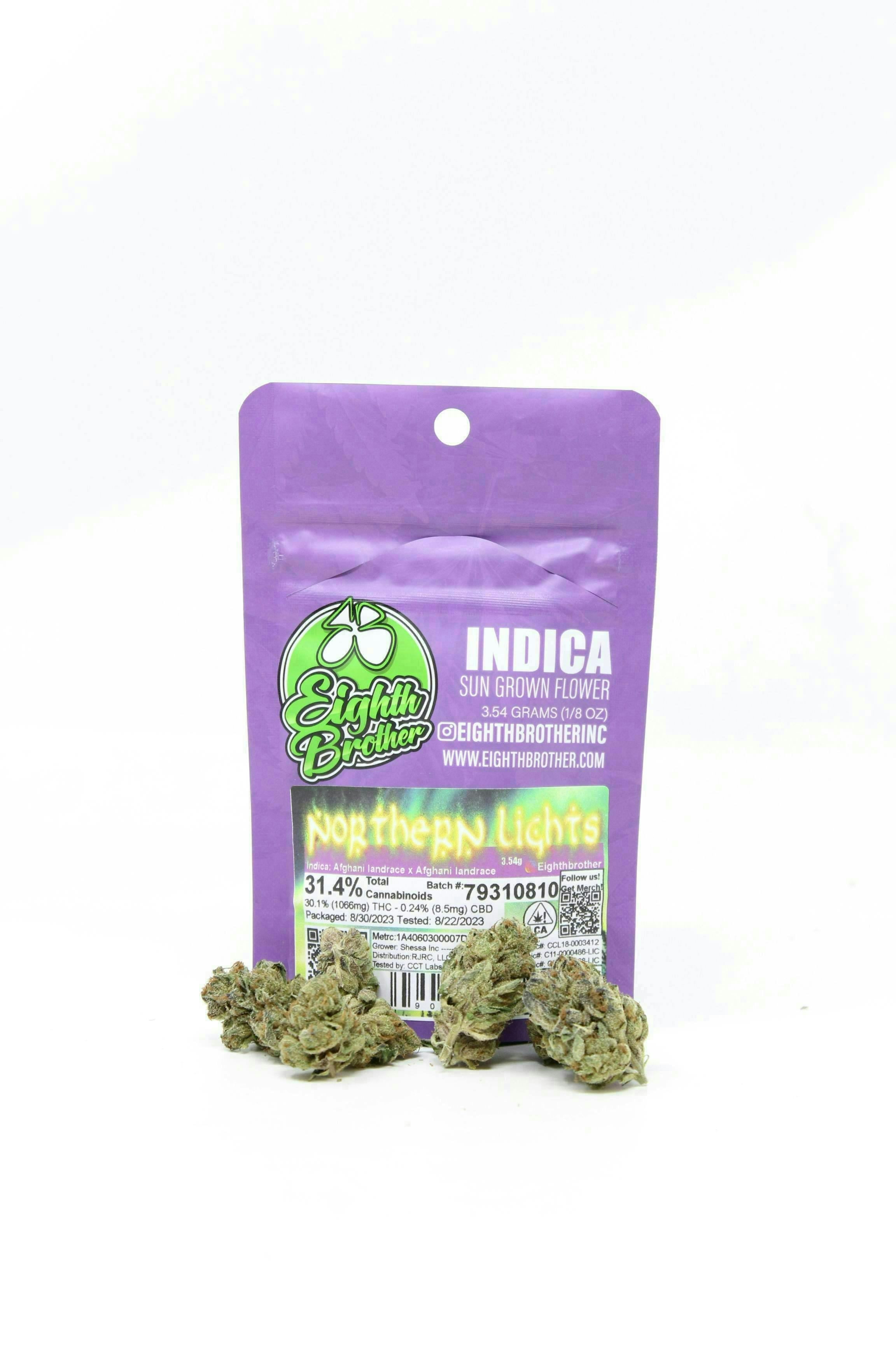 Eighth Brother - Eighth Brother | Northern Lights | Flower | 3.54g - 1