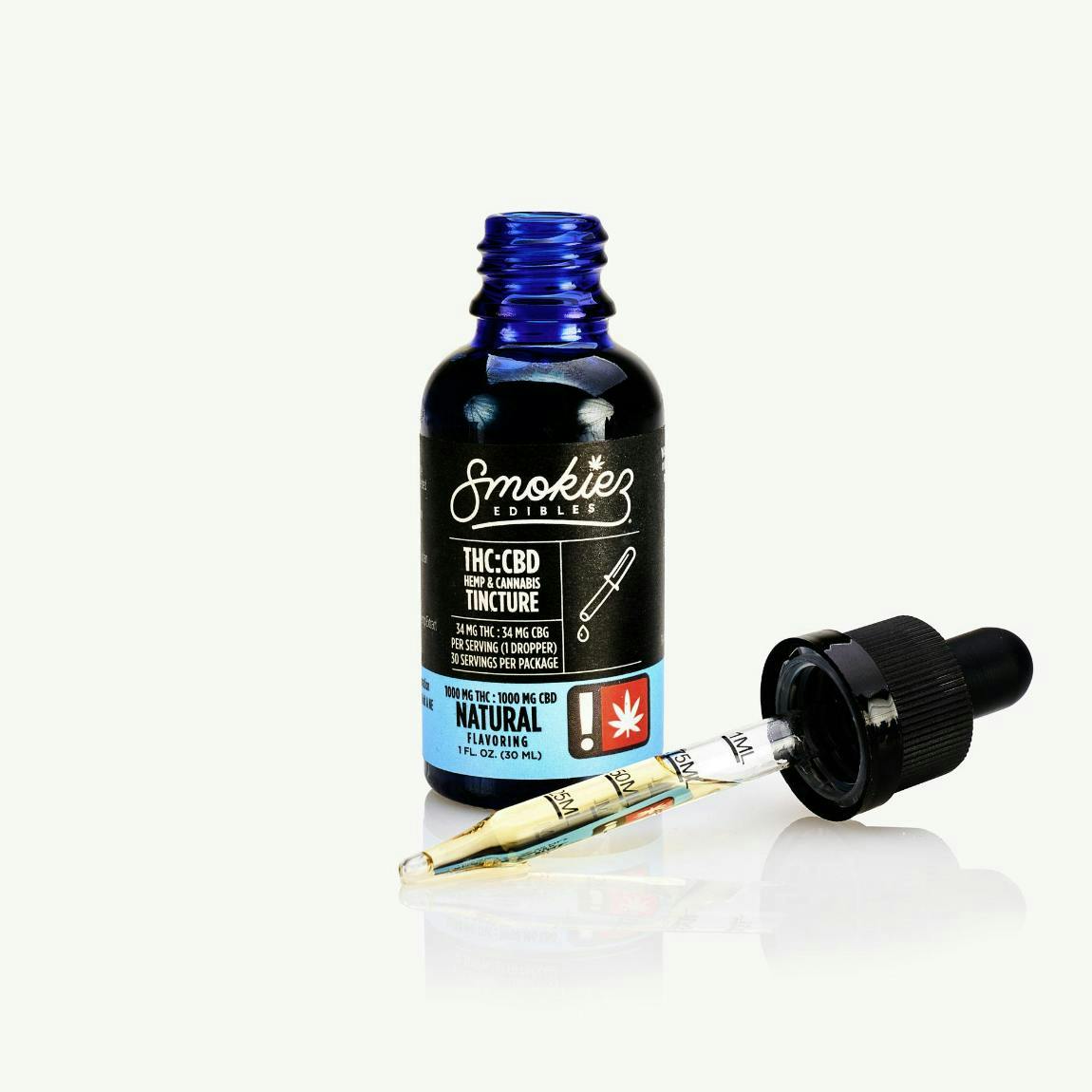Smokiez Edibles - Tincture THC:CBD 1:1 | 1000mg - 1