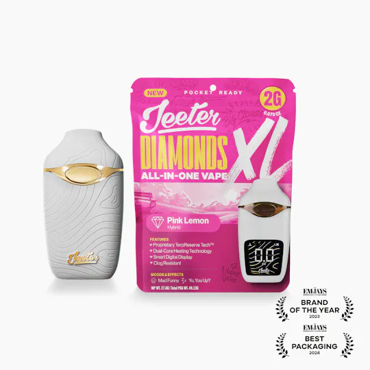 Jeeter - Jeeter | Pink Lemon | Diamonds XL 2G All-In-One Vape - 1
