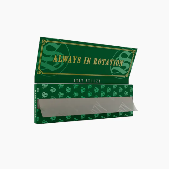 STIIIZY - 1 ¼ Size Premium Rolling Papers - Organic Hemp - 1