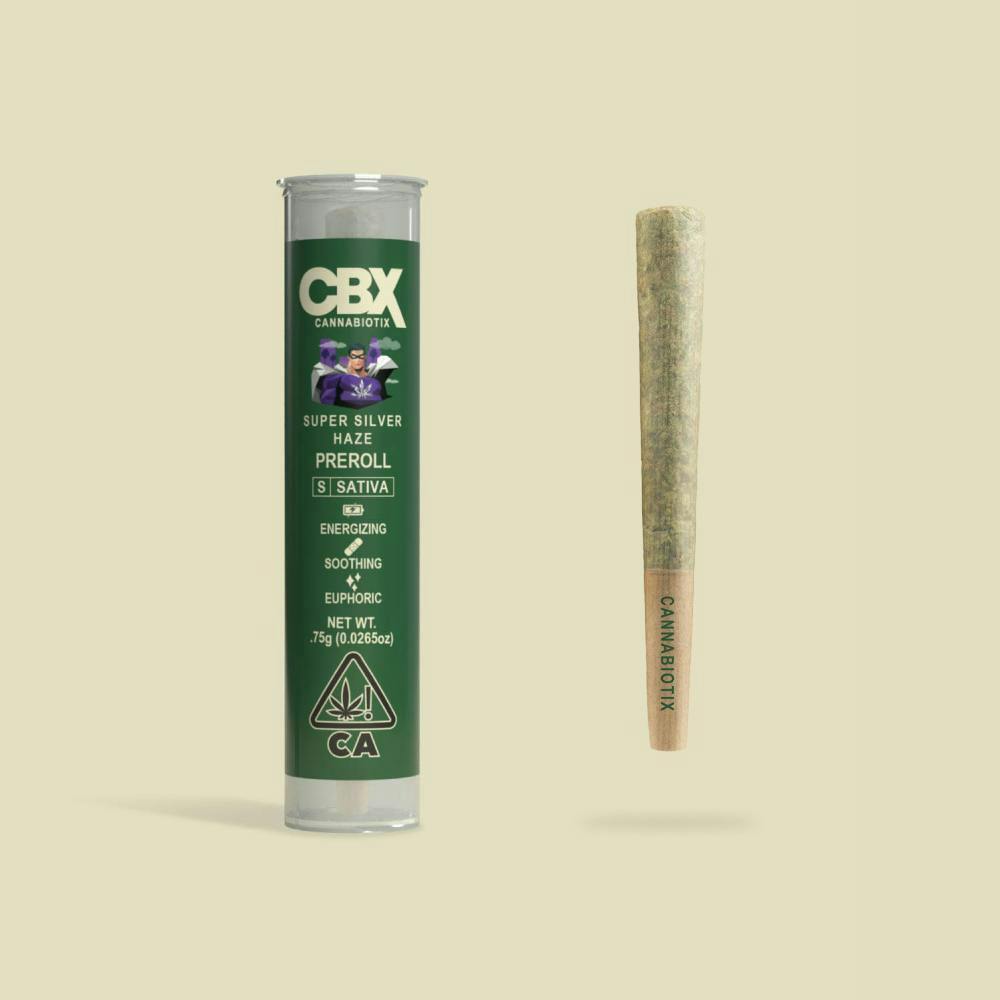 CBX: Cannabiotix - Super Silver Haze Preroll [0.75g] - 1