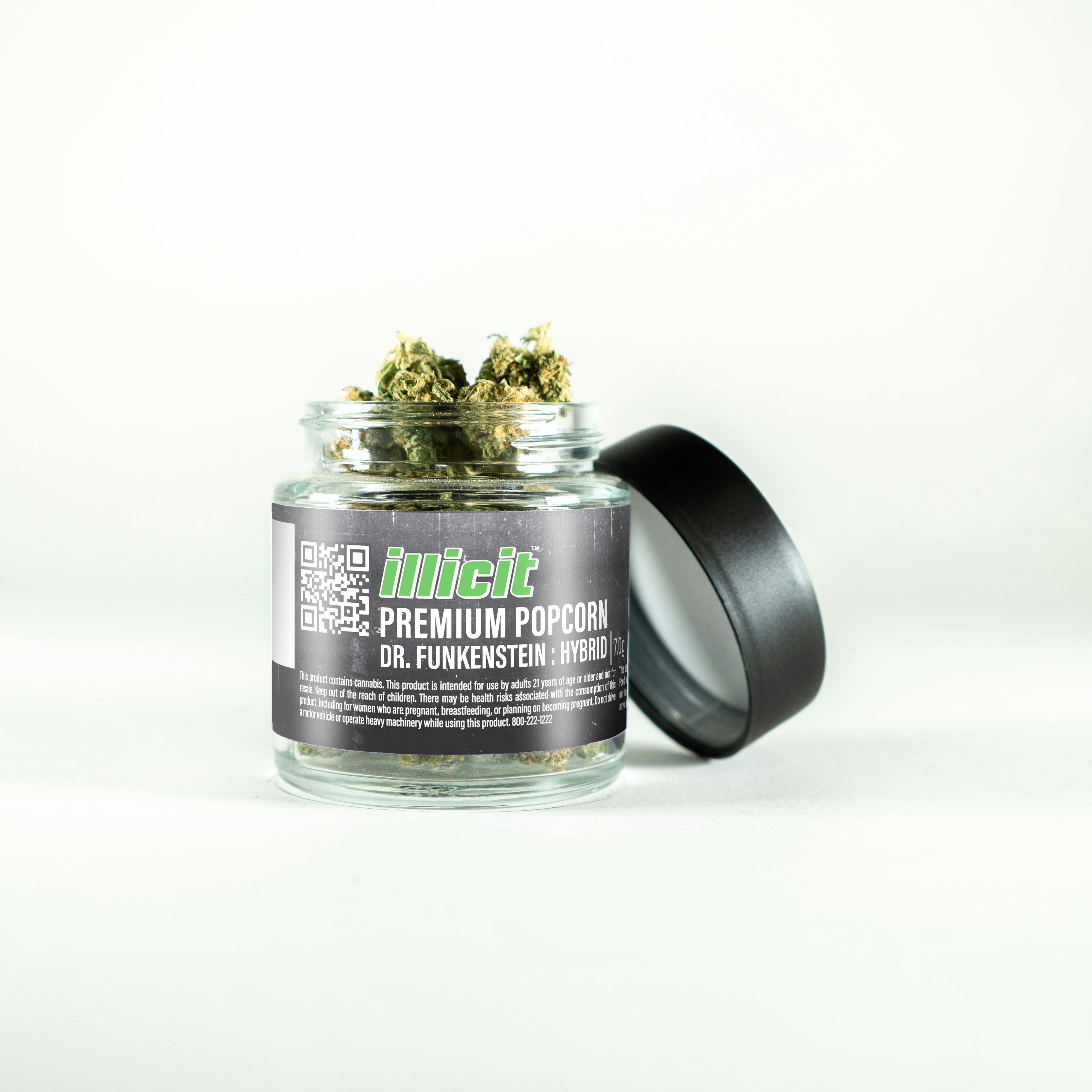 ILLICIT - Dr. Funkenstein 7g Popcorn Flower - 1