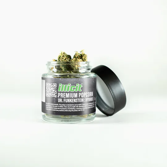 ILLICIT - Dr. Funkenstein 7g Popcorn Flower - 1