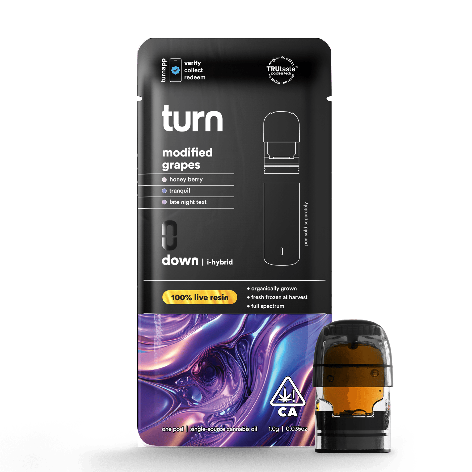 turn - Modified Grapes | 100% Live Resin | Indica-Hybrid - 1