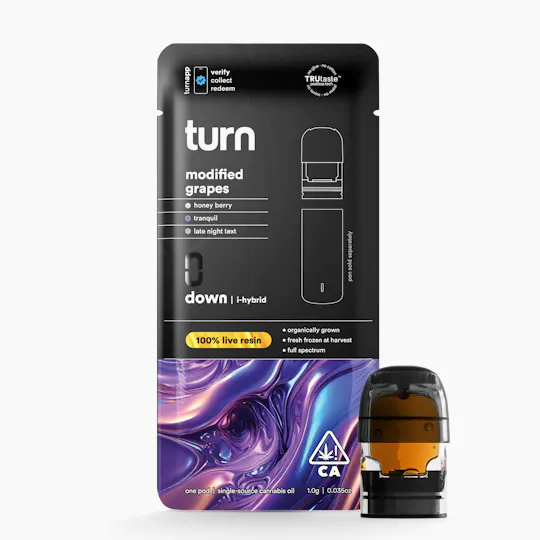 turn - Modified Grapes | 100% Live Resin | Indica-Hybrid - 1