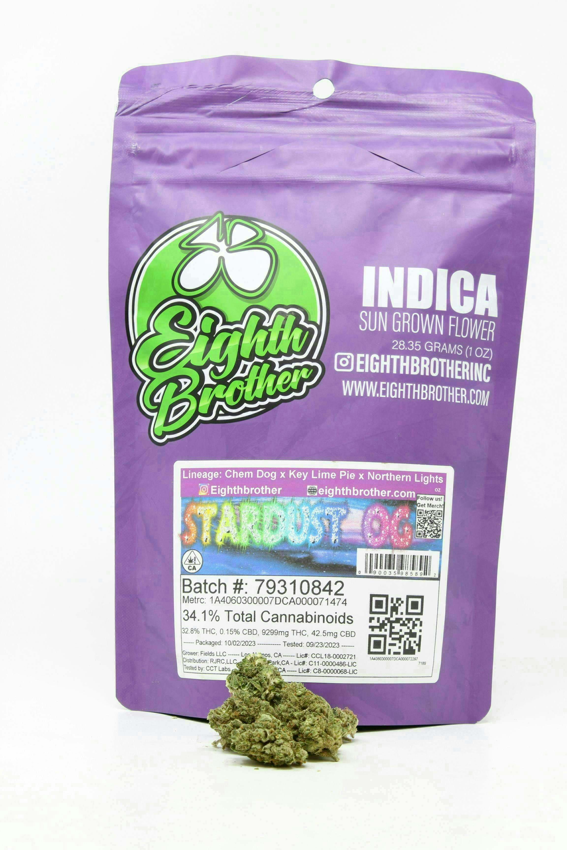 Eighth Brother - Eighth Brother | Stardust OG | Flower | 28g - 1