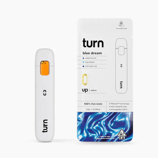 turn - Blue Dream | 100% Live Resin | AIO | Sativa - 1