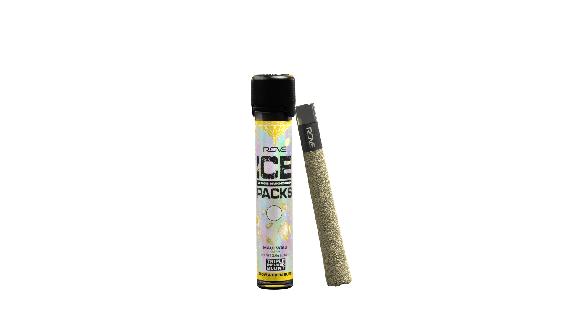 ROVE - Maui Waui - Infused Ice Pack Blunt (Rosin, Hash, and Diamonds) 2g - 1