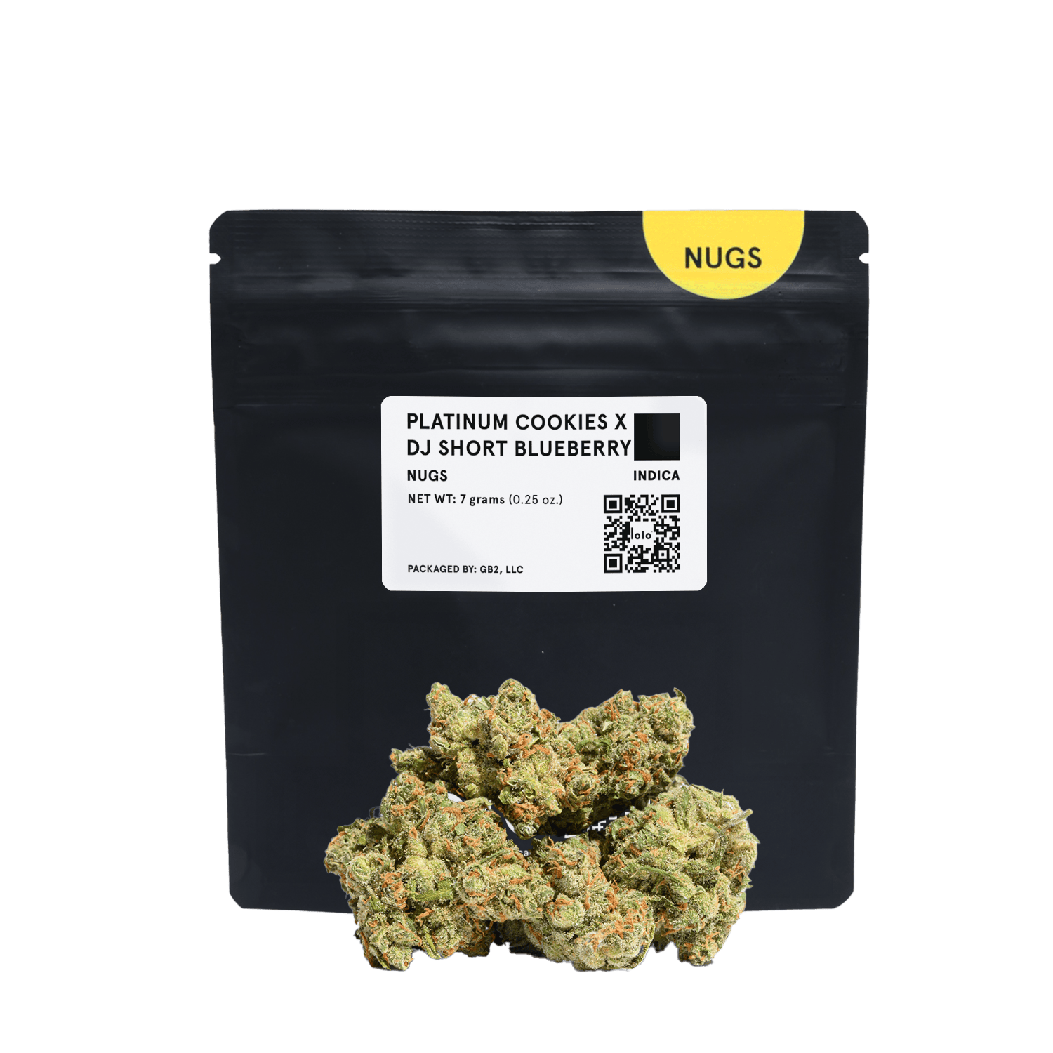 lolo - Platinum Cookies + DJ Short Blueberry | Indoor Buds | 7g - 1