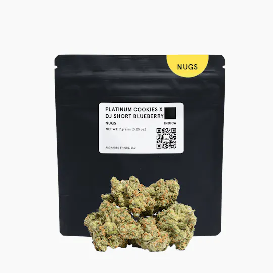 lolo - Platinum Cookies + DJ Short Blueberry | Indoor Buds | 7g - 1