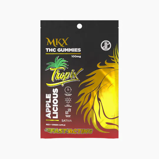 MKX Oil Co - Applelicious Gummies | 100mg | 5ct | 20mg/ea - 1
