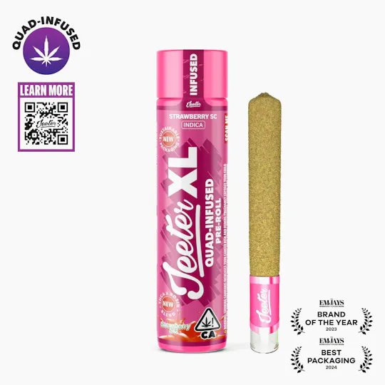 Jeeter - Jeeter | Strawberry SC | XL Quad-Infused Joint | 2g - 1
