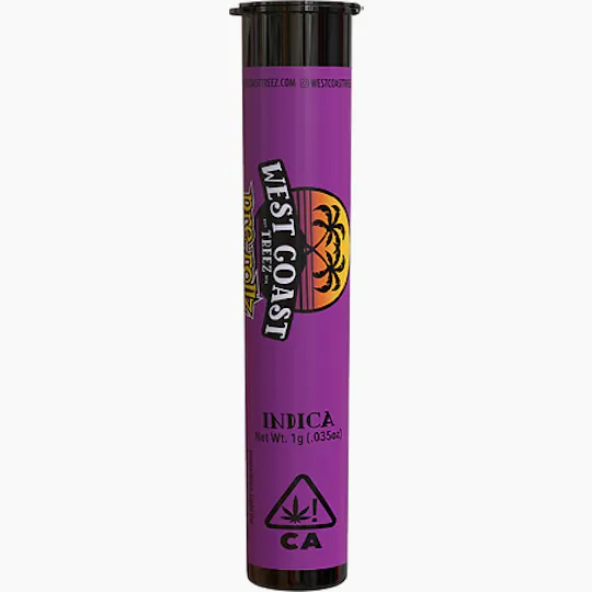 West Coast Treez - West Coast Treez | Blue Gelato | Pre Roll | 1g - 1