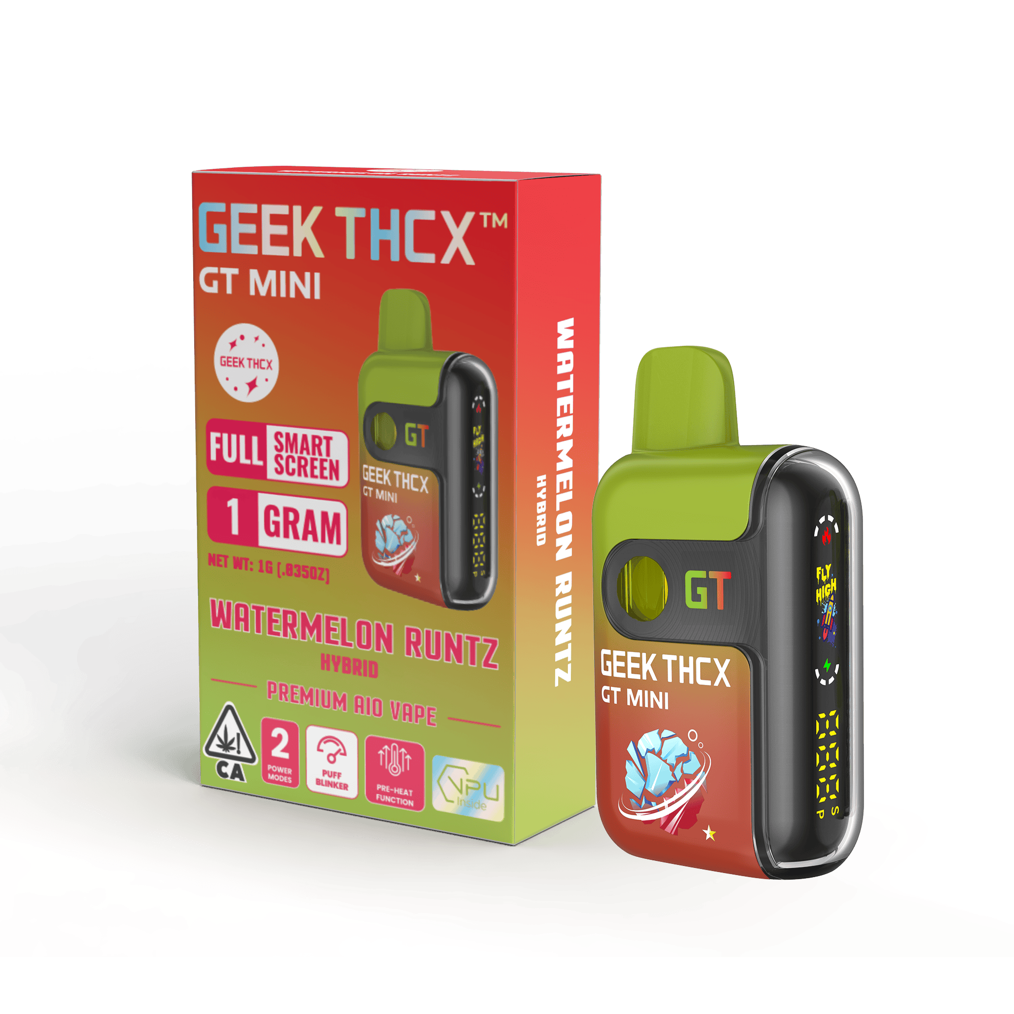 Geek Thcx - GEEK THCX | Watermelon Runtz | Disposable | 1g - 1
