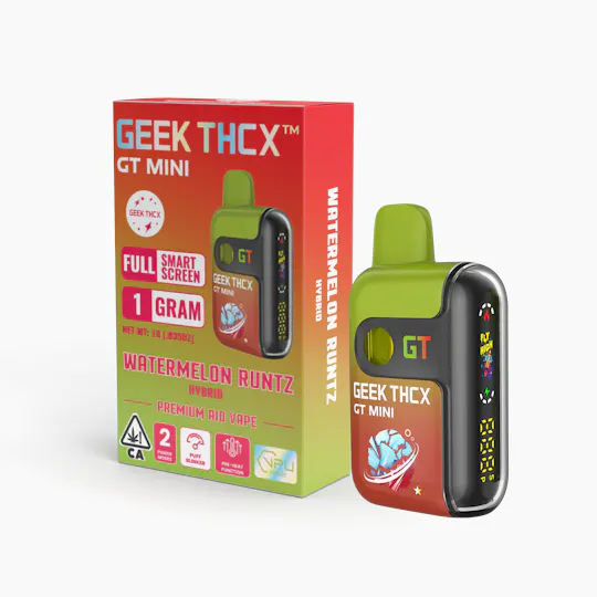 Geek Thcx - GEEK THCX | Watermelon Runtz | Disposable | 1g - 1