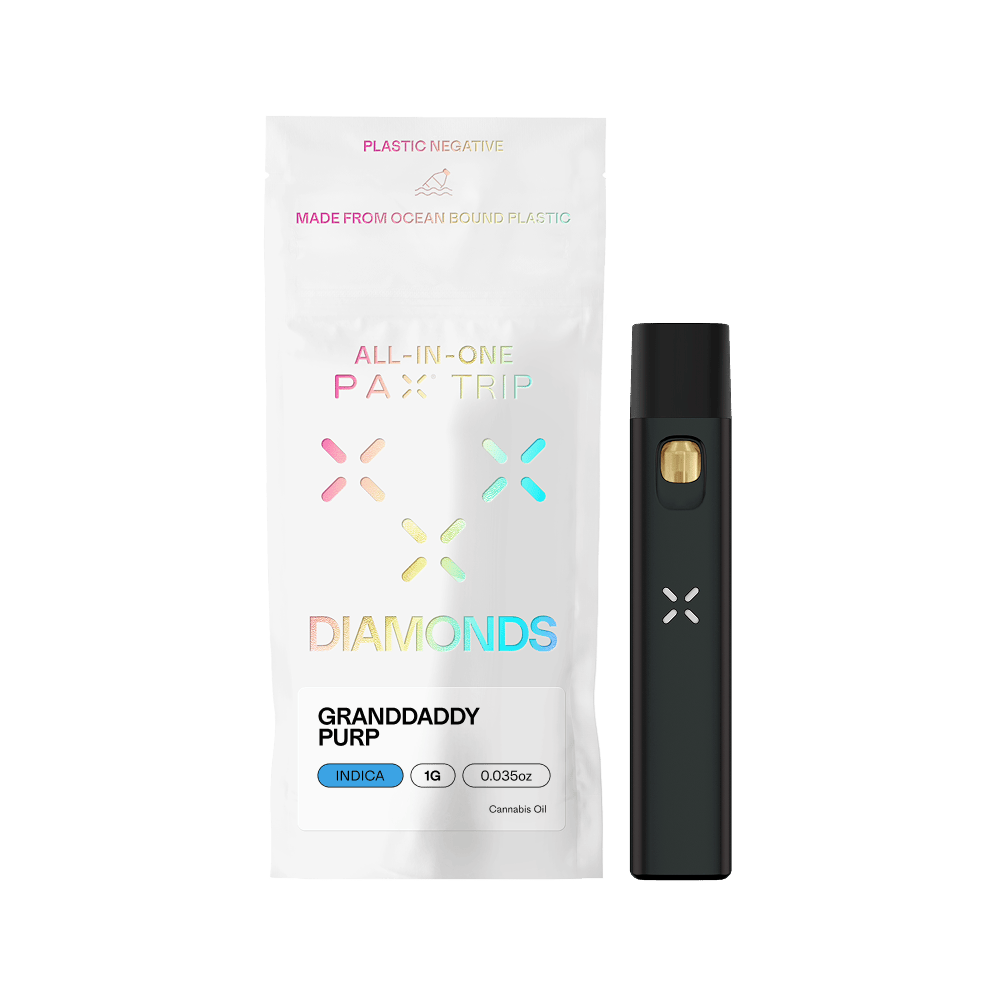 PAX - Granddaddy Purp | Diamonds Disposable | 1g - 1