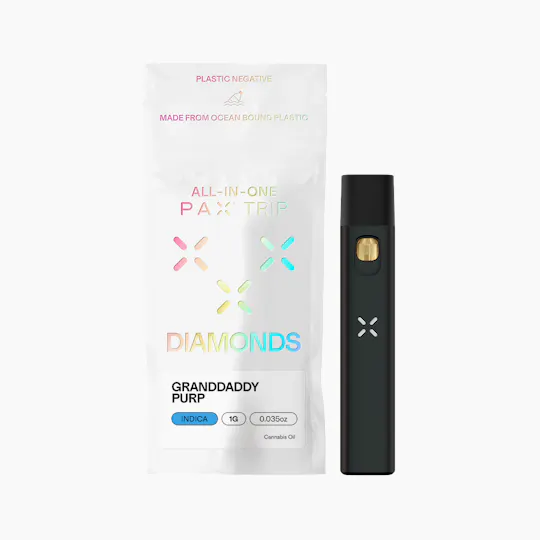 PAX - Granddaddy Purp | Diamonds Disposable | 1g - 1