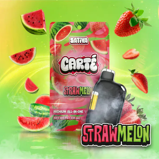 Carté - Carté | Strawmelon | Disposable | 1g - 1