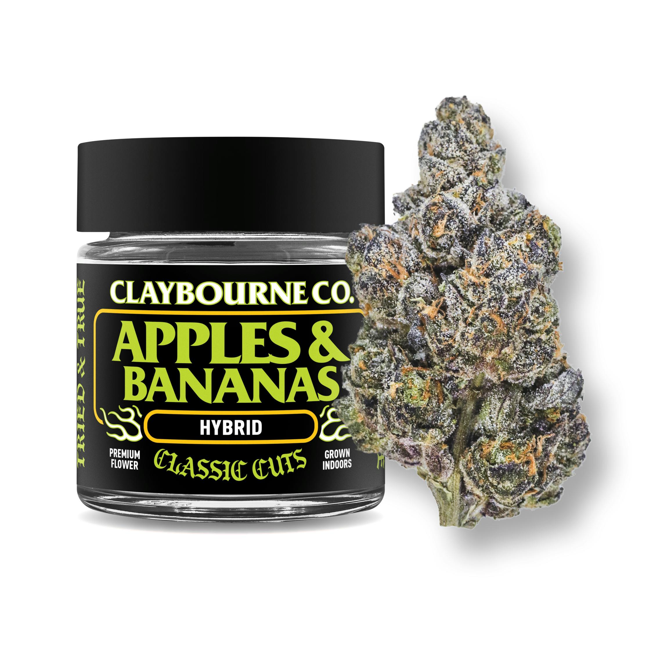 Claybourne Co. - Apples and Bananas (3.5g) - Classic Cuts - 1