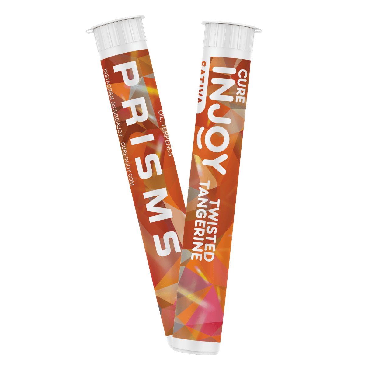Cure Injoy - Twisted Tangerine | Prism Infused Joint | 1.5g - 1