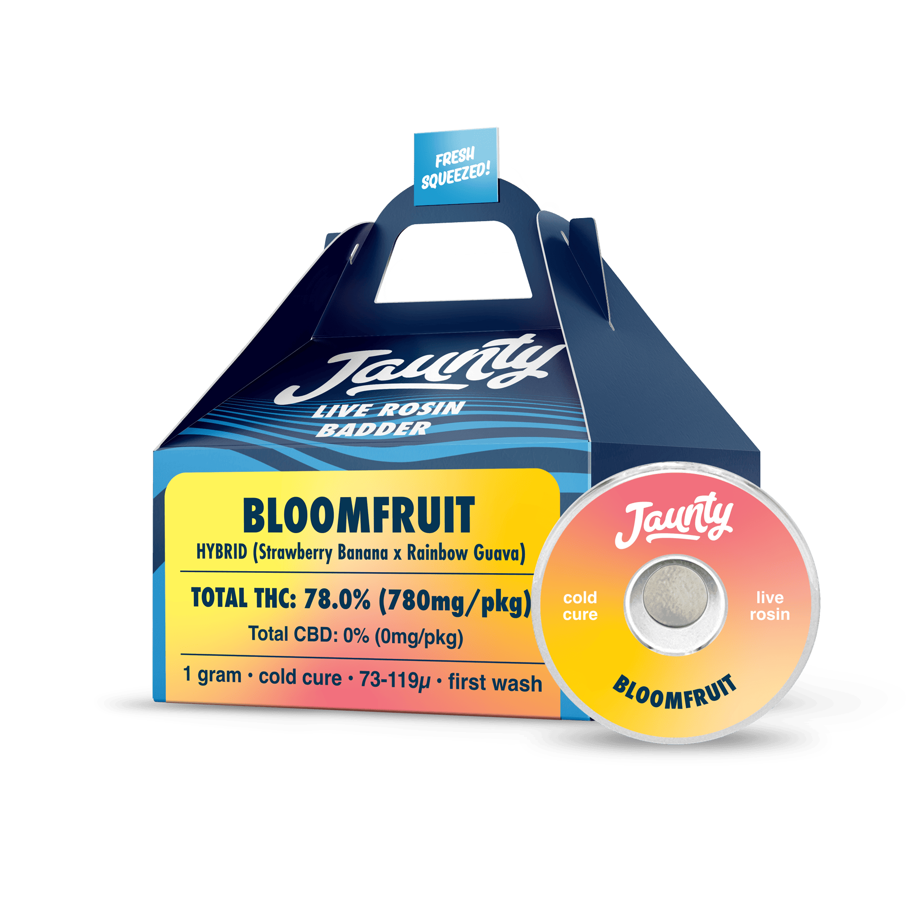 Jaunty - Bloomfruit | Live Rosin | 1g - 1
