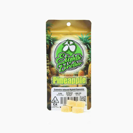 Eighth Brother - Eighth Brother | Pineapple | Gummies | 100mg | 10ct - 1