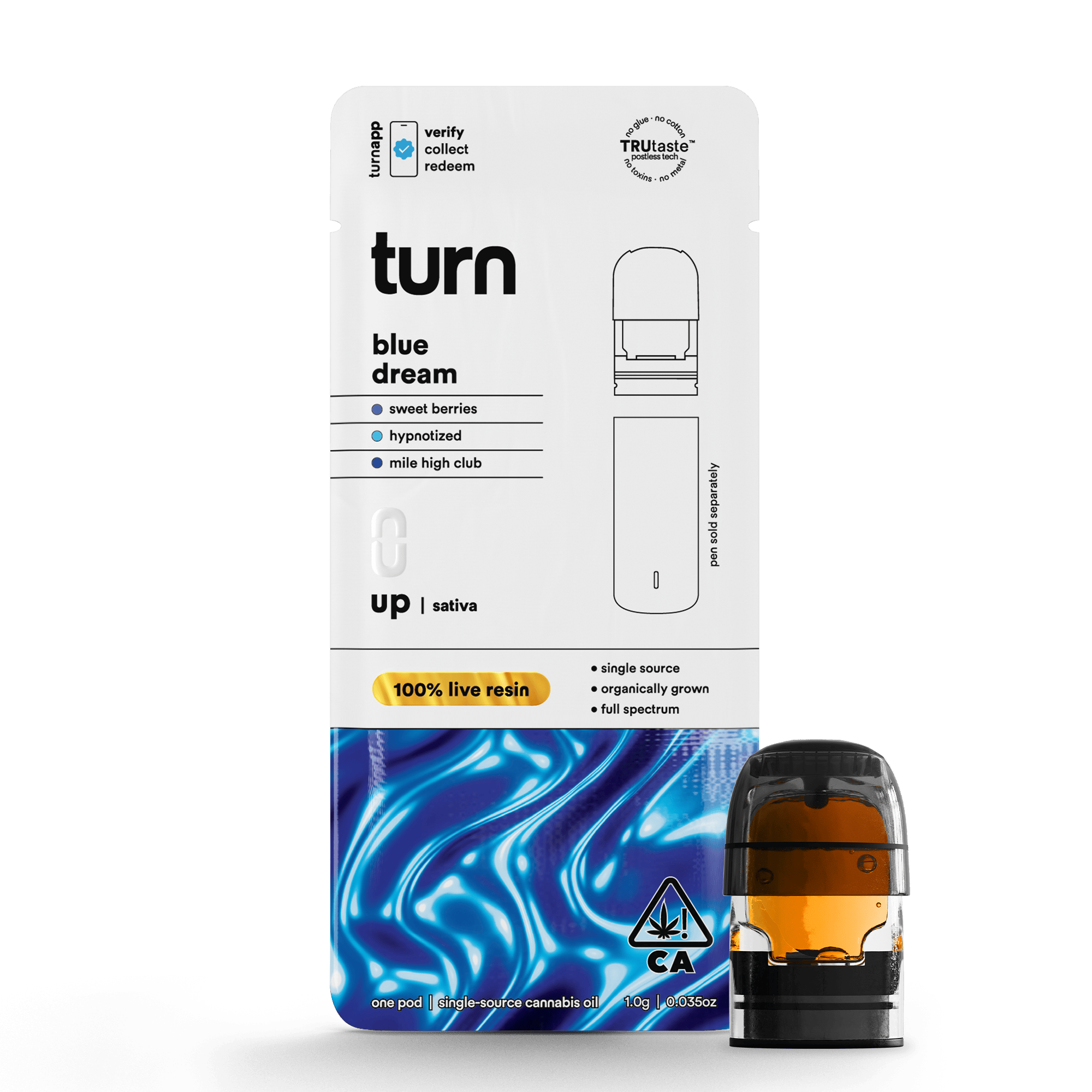 turn - Blue Dream | 100% Live Resin | Sativa - 1