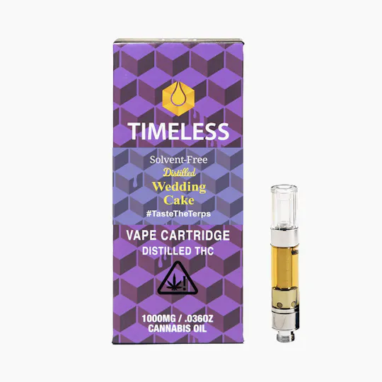 Timeless Vapes - Wedding Cake | REST Cartridge | 1g - 1