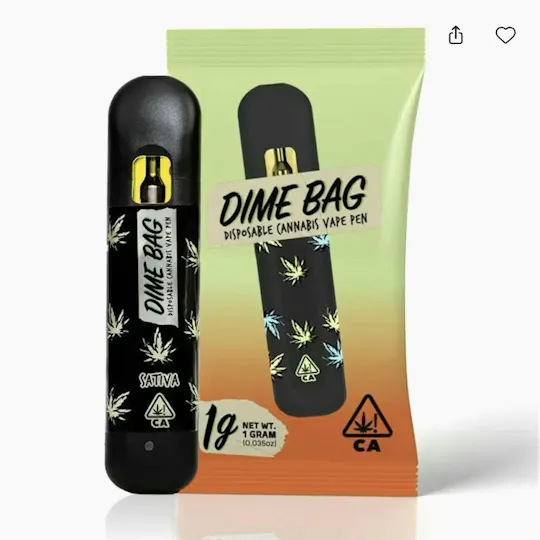 Dime Bag - Purple Punch x Pineapple Trainwreck | AIO | 1g - 1